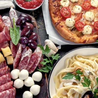 Italiaans buffet-block